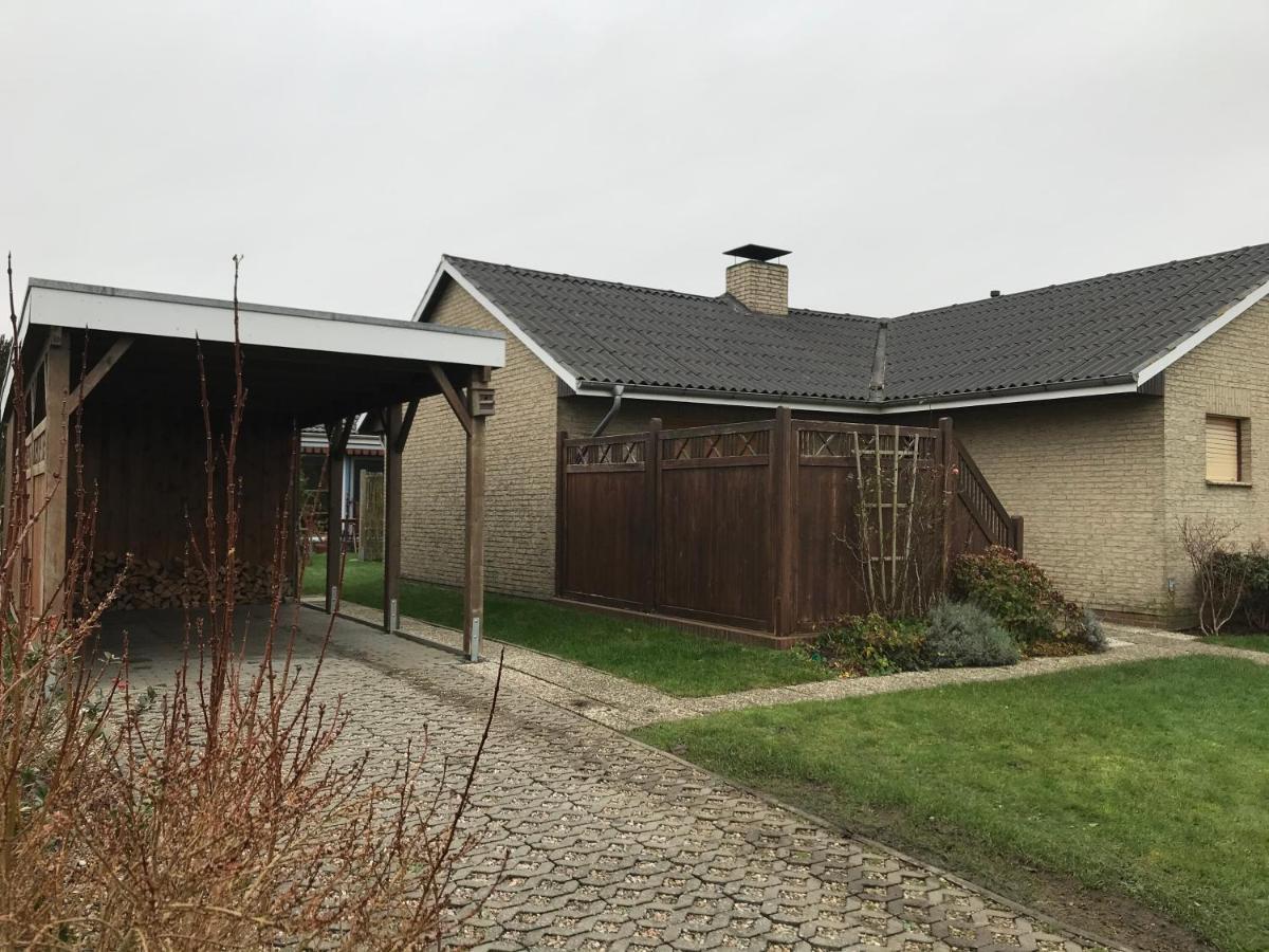 Gemuetliches Ferienhaus Hinterm Deich Nordstrand Exterior foto